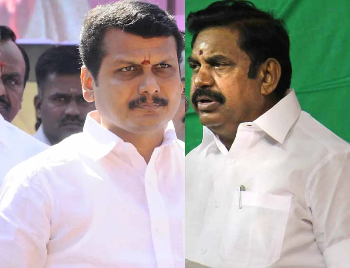 Senthil Balaji,  Edappadi K Palaniswamy 